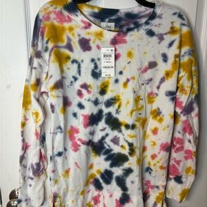 Jenni Multicolor Tie-Dye Top